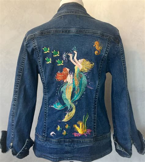 giacca versace marins|Versace Boy's Marine Embroidered Denim Jacket, Size 8.